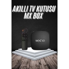 Nemere İthalat Akıllı Tv Kutusu Mx Box Android 7.1 Tv Kutusu 2.4g Wifi Nemere Ithalat