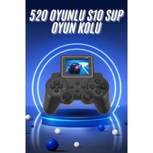 Nemere İthalat 2.4 Inç Ekran 520 Oyunlu Retro Temalı Kablosuz Oyun Kolu El Atarisi Nemere Ithalat