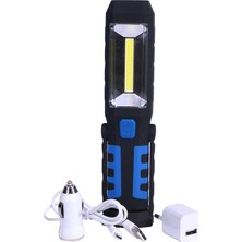 MidasTech Profesyonel Şarjlı LED Oto Çalışma Lambası Güçlü Aydınlatma Taşınabilir Model WT-293 Mid