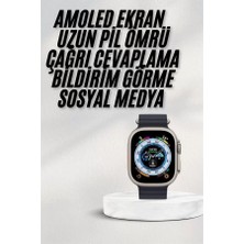 Nemere İthalat 2025 Yeni Model Akıllı Saat Android ve Ios Uyumlu Çağrı Cevaplama Nemere Ithalat