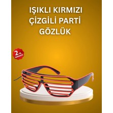 Nemere İthalat Kutlama ve Etkinliklere Özel LED Işıklı Gözlük Nemere Ithalat