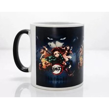 Nemere İthalat Porselen Renk Değiştiren Demon Slayer Kupa Bardak - Model 2 Nemere Ithalat