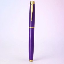 Nemere İthalat Premium Mor Metal Roller Kalem Nemere Ithalat