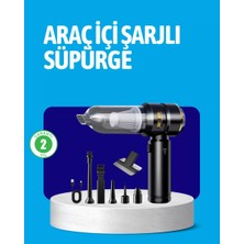 Nemere İthalat Hepa Filtreli Sessiz Çalışan Kablosuz Şarjlı Mini Süpürge Nemere Ithalat