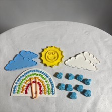 Major Hobi Gökkuşağı Eğitici Oyuncak Seti Duyu Gelişim Montessori Aktivite Oyunu - 3D Baskı