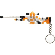 Kerul Awp Asiimov | Counter Strike Pixel Boncuk Anahtarlık