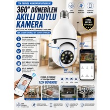 360 Derece Dönebilen Akıllı Duylu Kamera – Ptz, Uzaktan Kontrol, Hareket Algılama