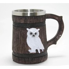 Nemere İthalat Harry Potter Hedwig Temalı 3D Kabartmalı Çelik Kupa Bardak Nemere Ithalat