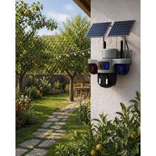 MiraLive Güneş Enerjili Ev Bahçe Kamerası 4g Sım Kartlı Akıllı Güvenlik Kamerası 2 Yıl Garantili