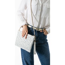 Byhakan Gl-03 Yıldız Dikişli Kadın El Çantası Clutch Çanta Omuz Çantası Çapraz Çanta Pörtföy Çanta