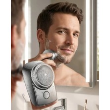 MiraLive Mini Shaver Sıfır Sakal Taşınabilir Şarjlı Tıraş Makinesi Ipx6 Korumalı USB