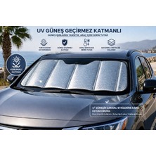 Nisline Audi Q3 35 Tfsı Advanced Otomatik 2025-2026 Ön Cam Güneşliği & Torpido Koruyucu Kalın Uv Katmanlı