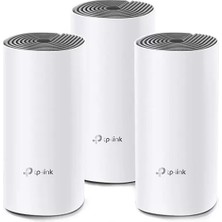 Nacario Tp-Link AC1200 Deco E4 1200MBPS Mesh Wıfı Sistemi (Üçlü)