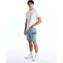 Lc Waikiki Yeni Sezon Standart Kalıp Erkek Jean Şort