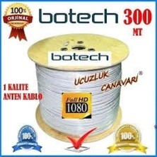 Marsilyan 300MT Koaksiyel Uydu Anten Kablo Rg 6/U4L (4887)