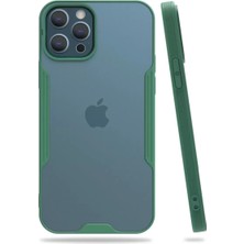 LTG Nova Iphone 12 Kılıf Platin Silikon - Yeşil