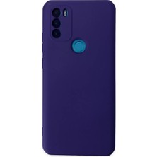 LTG Nova General Mobile Gm 21 Kılıf Nano Içi Kadife Silikon - Mor