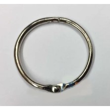 LTG Nova Kilitli Yuvarlak Halka, 2,5cm - 100 Adet