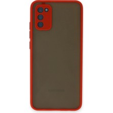 Nacario Galaxy S20 Fe Kılıf Montreal Silikon Kapak - Kırmızı