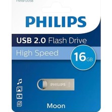 Nacario FM16FD160B/00 16GB Klasik Gümüş Moon USB 2.0 Metal Flash Bellek
