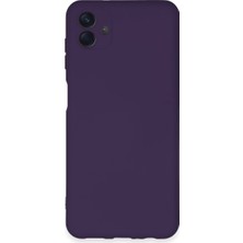 LTG Nova Galaxy A04E Kılıf Nano Içi Kadife - Mor