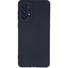 Nacario Galaxy A23 4g Kılıf Nano Içi Kadife Silikon - Lacivert