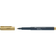 Faber-Castell Altın Renkli Metalik Markör 10lu Set 1.5 mm Uç Kalınlığı ile Kokusuz Kullanım