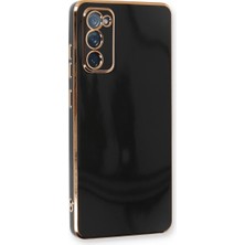 Nacario Galaxy S20 Fe Kılıf Volet Silikon - Siyah