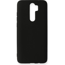Nacario Redmi Note 8 Kılıf Nano Içi Kadife Silikon - Siyah