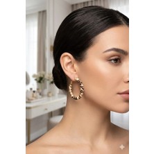 Tılsım Accesories Leopar Küpe