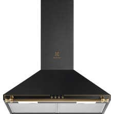 Electrolux EFC226R Rococo Seri Mat Siyah Davlumbaz 420 m3/sa Hava Debisi ile Etkili Çalışma