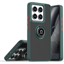 LTG Nova Mi 15 Kılıf Montreal Yüzüklü Kapak - Yeşil