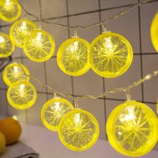 SHC4200 2 M 10 LED Pilli 2 Kademeli Limon LED Işık 6200-269