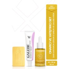 Sarı Kantaron Sabunu ve Sarı Kantaron Serumu | Yenileyici ve Onarıcı Bakım Seti ( 30 ml Serum + 100 gr Sabun )