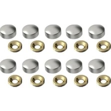 Twin Store Krom Vida Tapası 20 mm 10 Adet