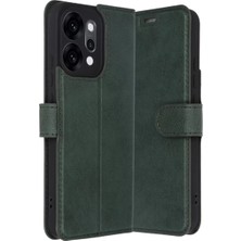 LTG Nova Reno 14 S Kapaklı Kılıf - Yeşil