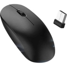 Epilons Ergonomik Tasarım Kablosuz Siyah Mouse Hassas Uzun Ömürlü