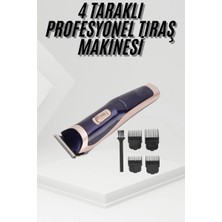 Epilons Tıraş Makinesi 4 Başlıklı Paslanmaz Çelik Bıçaklı Tüm Saç Tiplerine Uygun