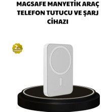Epilons Manyetik Kablosuz Powerbank – İphone 12/13/14/15 Uyumlu, Hızlı Şarjlı, Ultra Hafif