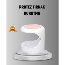 Epilons Taşınabilir Mini Oje Kurutma Makinesi 16w Uv Led Hızlı Etkili Kurutucu