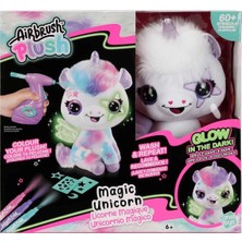 Sinerjim Airbrush Peluş Karanlıkta Parlayan Sihirli Unicorn