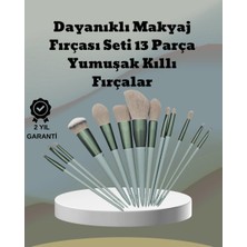 Epilons Umuşak Kıllı Es Tasarımlı 13'lü Makyaj Fırçası Seti Günlük Ve Profesyonel Kullanım