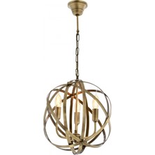 Avonni AV-4183-3E Eskitme Kaplama Modern Avize E14 Metal H: 75 cm, Ø: 36 cm