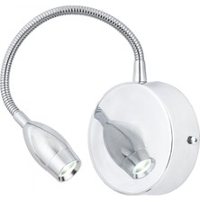 Avonni HAP-9065-LED Krom Kaplama Aplik LED Metal H: 16 cm, WxD: 16x7 cm