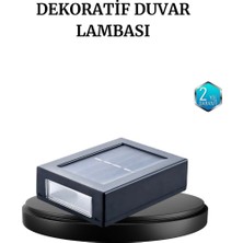 Epilons 6 Led Güneş Enerjili Sensörlü Lamba – Akıllı Işık Sensörlü, Enerji Tasarruflu Bahçe Aydınlatma
