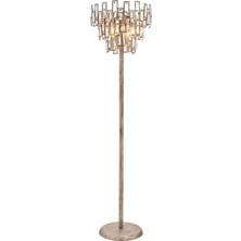 Avonni LM-4233-B40 Bal Boya Lambader E14 Metal Kristal H: 160 cm, Ø: 40 cm