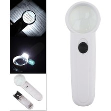 Epilons 15X Çok Fonksiyonlu 2 Led Işıklı Taşınabilir El Büyüteç