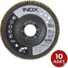Interflex ZC757X Zirkonyum Flap Disk Zımpara %100 Zirkonyum -(10 adet)