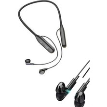 Epilons 60 Saat Kablolu Boyun Askılı Dijital Göstergeli Bluetooth Kulaklığı