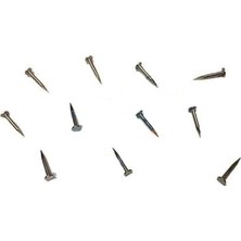 Skygo Klips, Menteşe, Ayağı Çivisi 9mm Çelik - Siyah 100gr